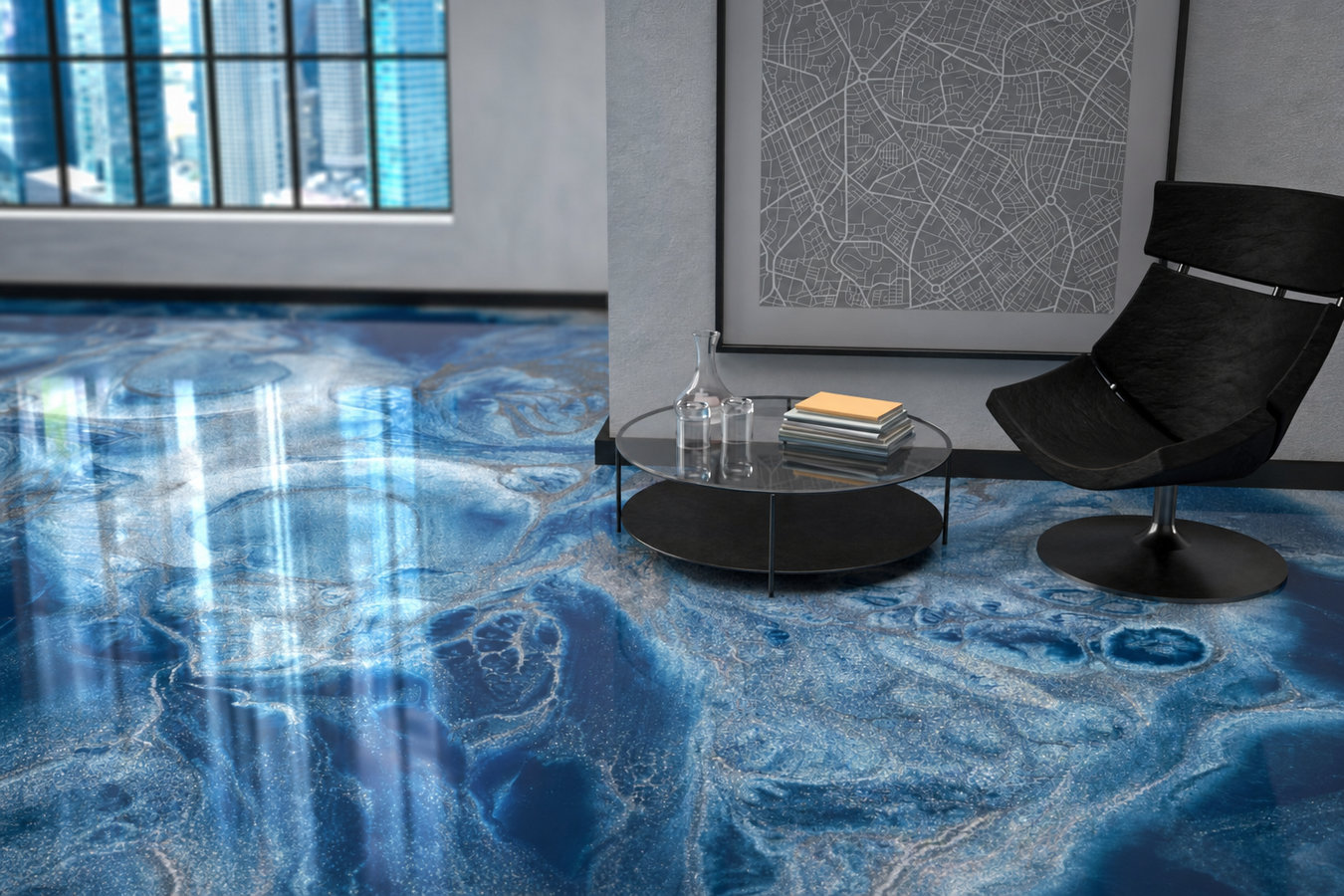Metallic Epoxy Flooring